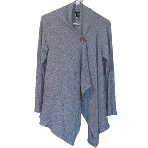 🎃2 for $15!🎃 Bobeau one button cardigan grey
